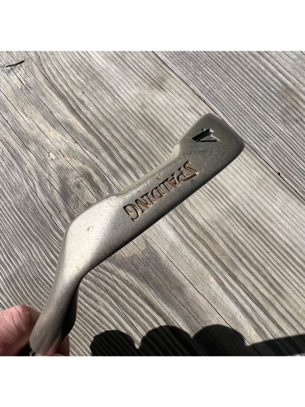Spalding Eclipse Oversize Stainless 4 Iron /RH 37.5"/Aldila VL Women's Graphite - Picture 6 of 14